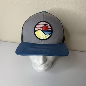 Tommy Breeze Hat Adult Sz OS Blue Gray Snapback Mesh Baseball Cap 104C Pro Model